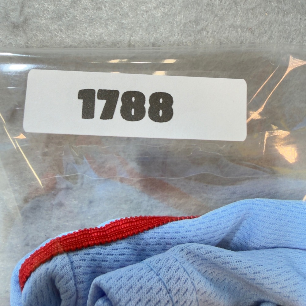 St. Louis Cardinals Baseball Jersey Mens XL Blue Excellent Number 22 Mesh - Picture 10 of 10